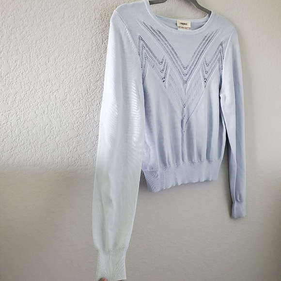 L'AGENCE cashmere blend knit sweater NWT - Picture 3 of 10